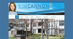Desktop Screenshot of kimcannon.com
